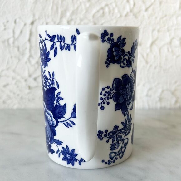 Blue Victorian Mug Roy Kirkham Fine Bone China Made in England Coffee Tea Cup - Picture 4 of 6